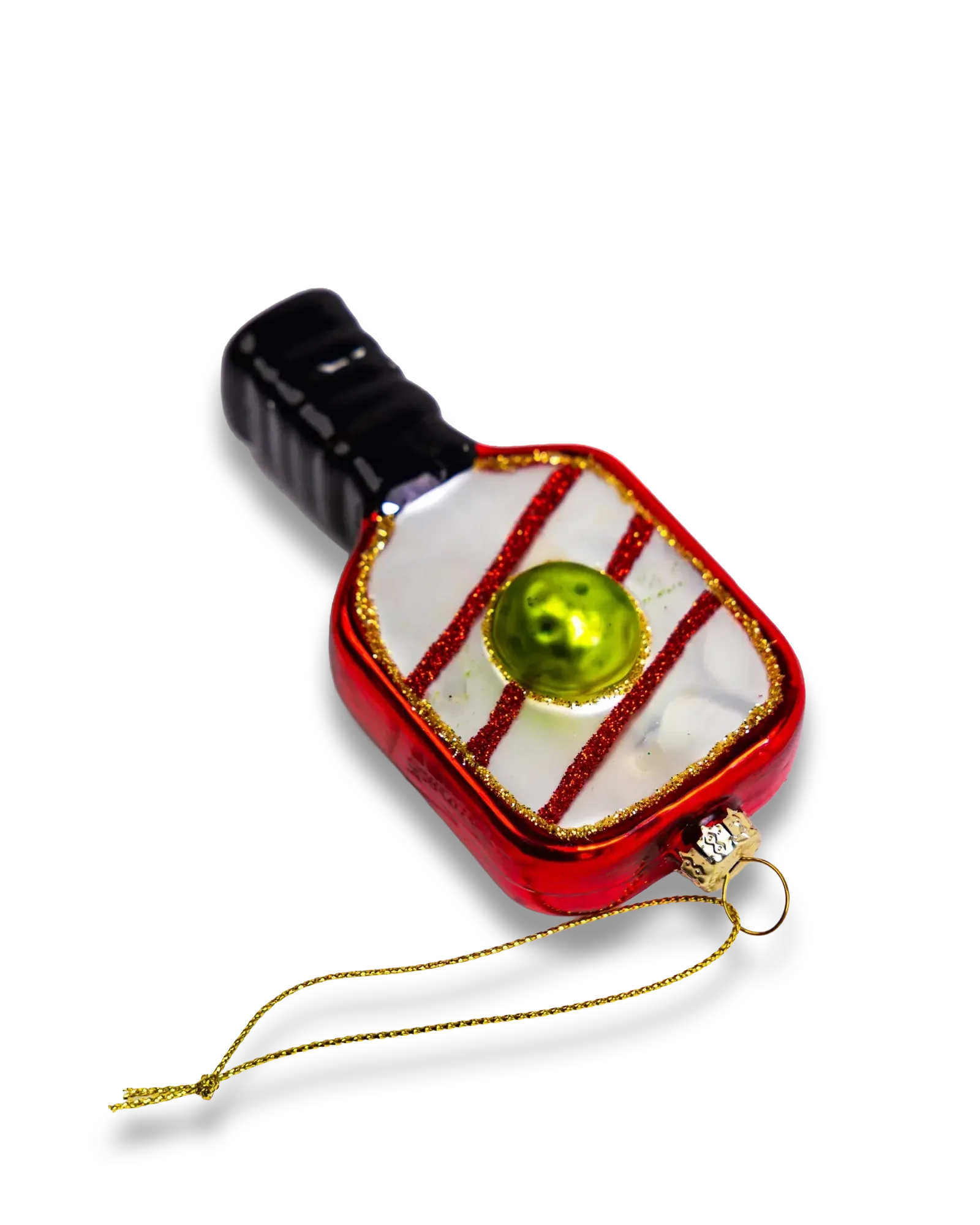 Pickleball ornament, alternate view