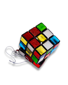 Rubik's Cube ornament, alternate view