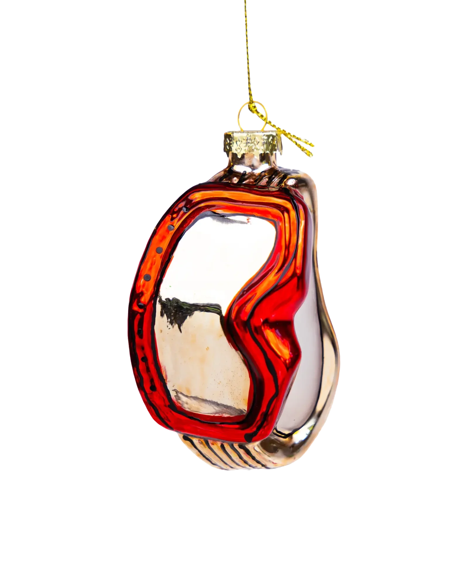 Ski goggles ornament, product photo