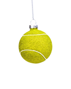 Tennis ball ornament, product photo