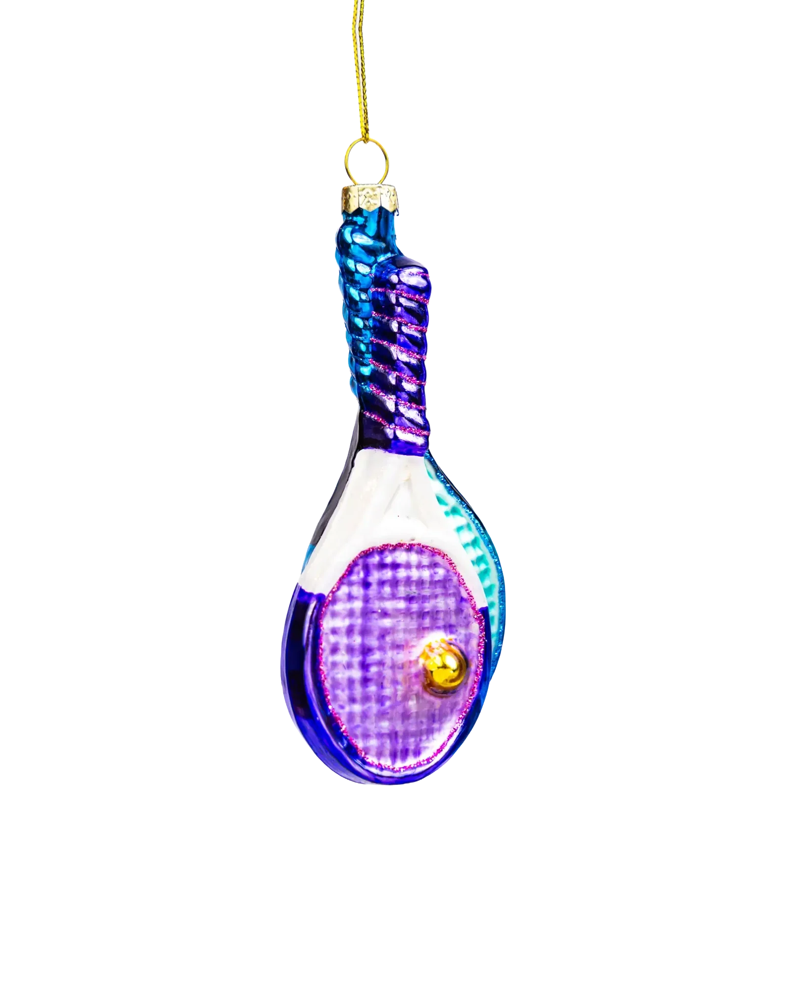 Tennis Racket ornament, product photo