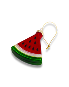 Triangular Watermelon ornament, alternate view