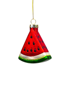 Triangular Watermelon ornament, product photo