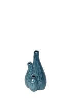 Blue Ceramic Vase - Pooley 3 - handmade by Chive Studio Toronto