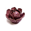 Ceramic Flower Wall Art Peony Purple 7
