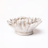 Ceramic Flower Wall Art Ivory Chrysanthemum