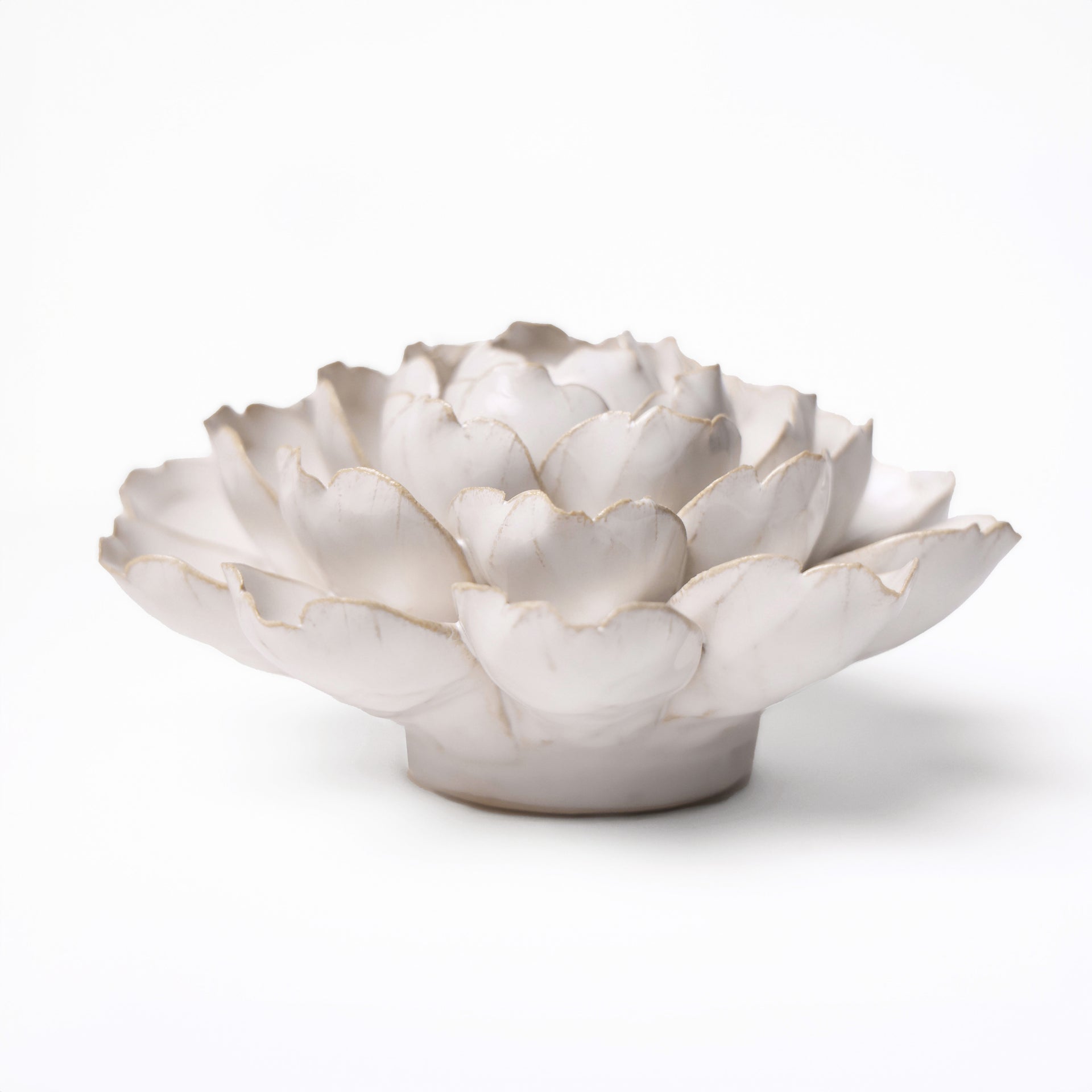 Ceramic Flower Wall Art Ivory Mofo Flower Chive Ceramics Studio