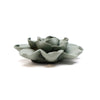 Ceramic Flower Tabletop Art Matte Olive A